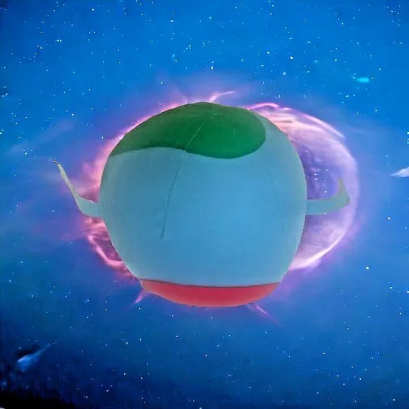 IKEA AFTONSPARV Collection Kids Soft Toy Earth Ball - Multicolor 7 ¾‎ " - Picture 4 of 7